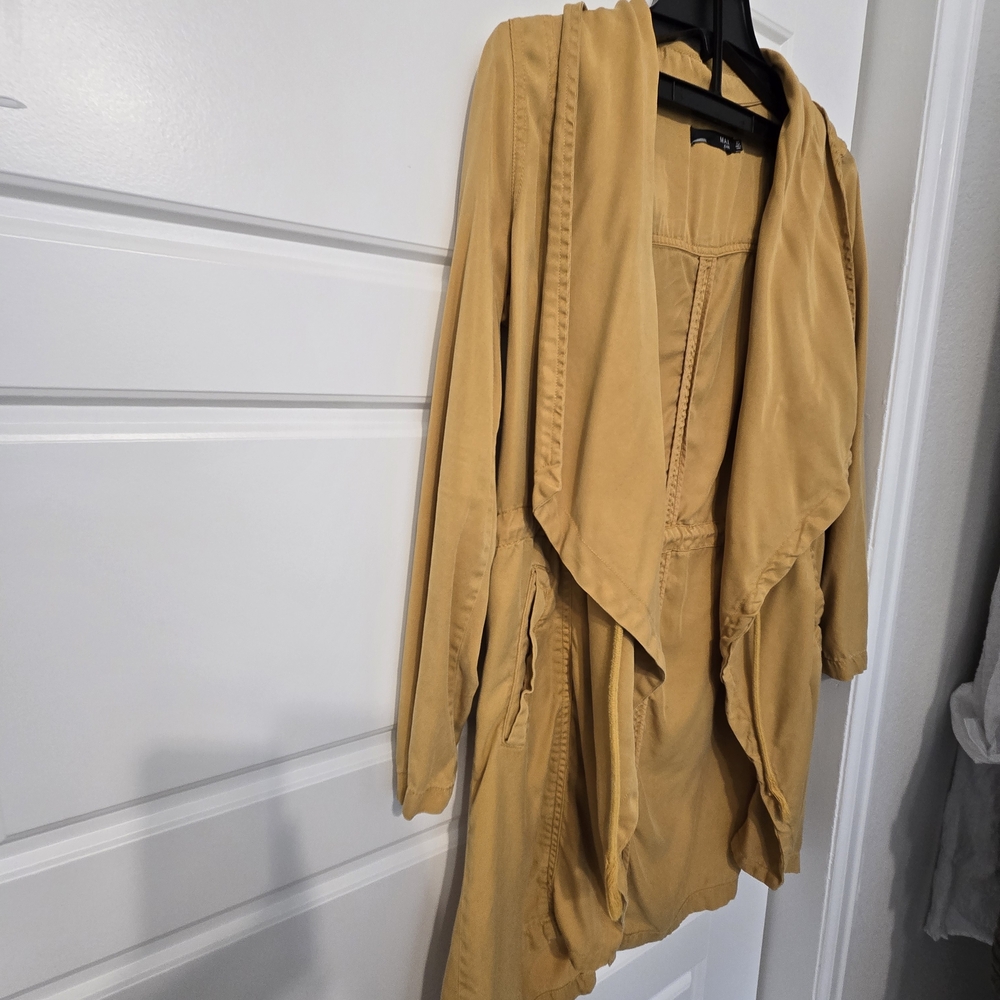 Max Jeans Tan Trench Coat